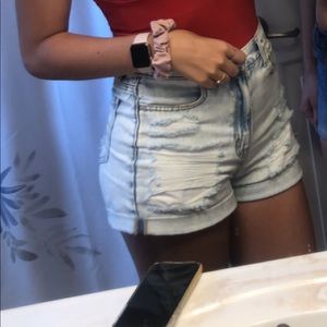 High Rise Mom Short American Eagle